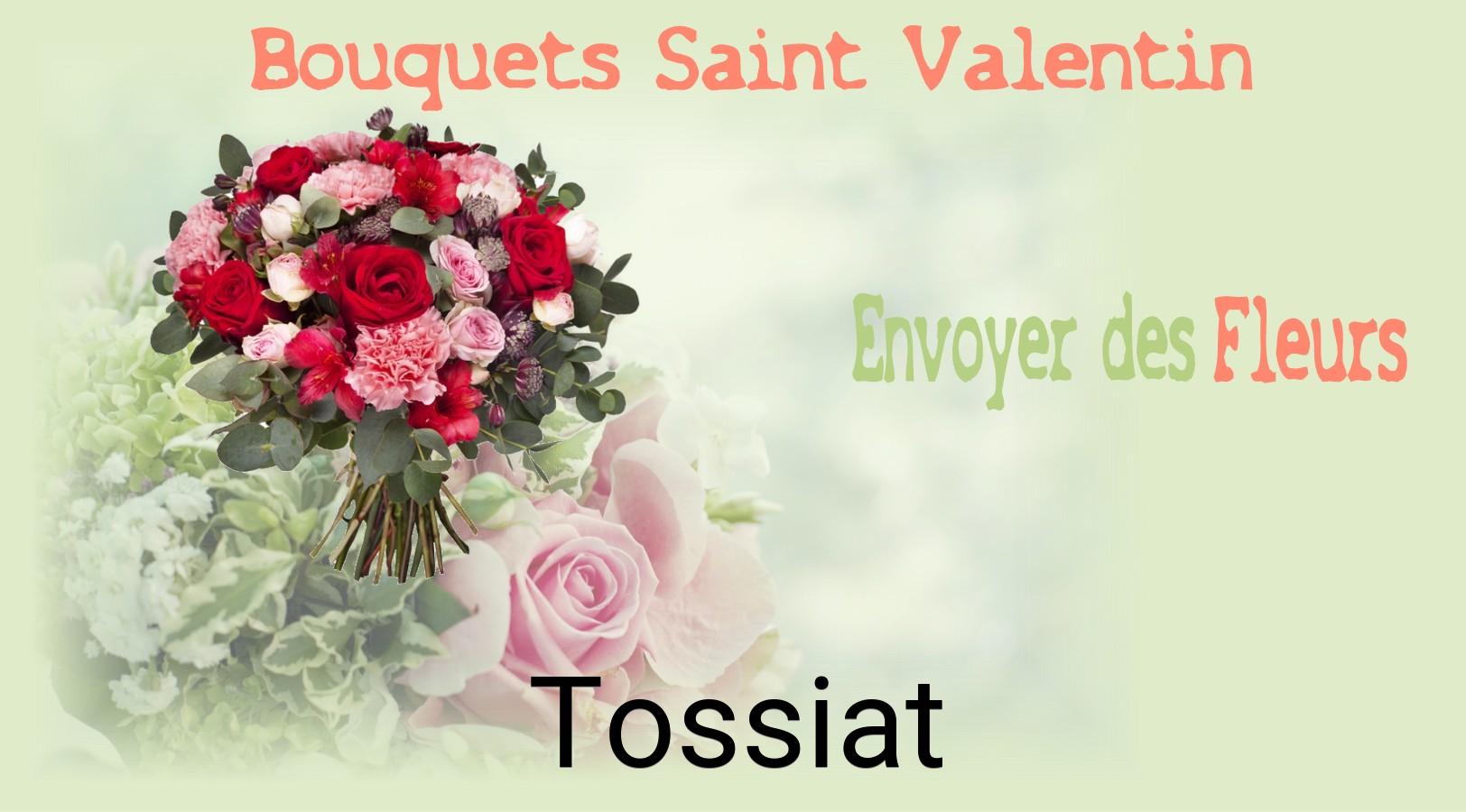 Roses de Saint-Valentin livrées à Tossiat
